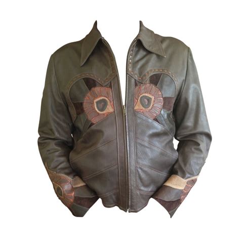 gucci cowboy jacket|gucci leather jacket price.